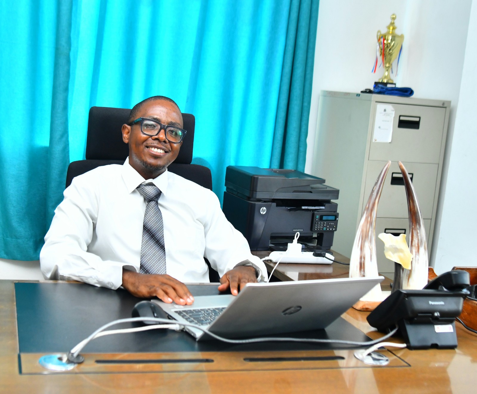 Researchers of TUM: Dr Samson Kitheka